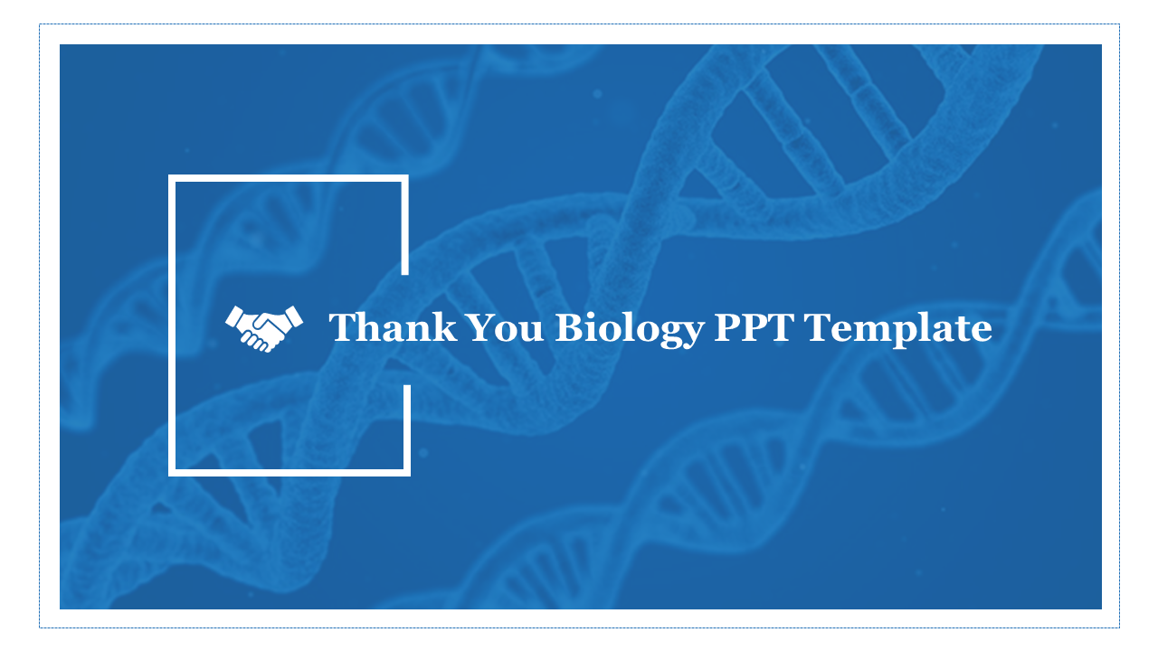 Thank You Biology PPT Template